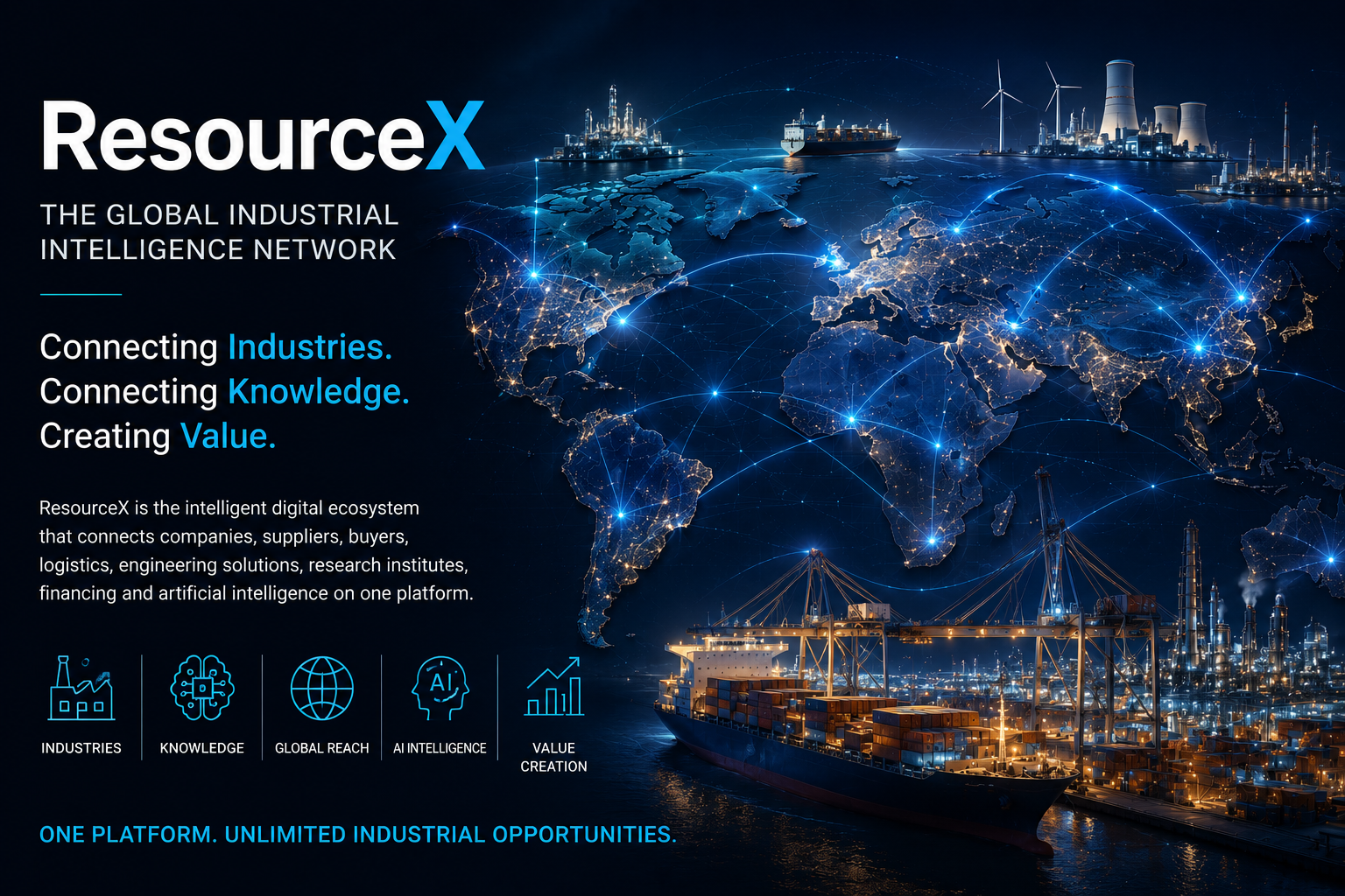 ResourceX — Global Industrial Intelligence Network